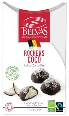 Productafbeelding van Belvas Kokos rocher (100 gr)