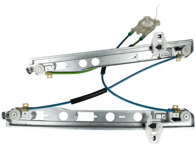 Zdjęcie produktu dla Elektryczny podnośnik szyby, przód, lewa strona, do Renault Megane II, 4-drzwiowe, od 2002 do 2005 roku