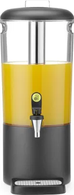 Immagine prodotto di Distributore di succhi, 8 l UNIQ, HENDI, design Robert Bronwasser, 8L, Nero, 318x216x(H)532mm