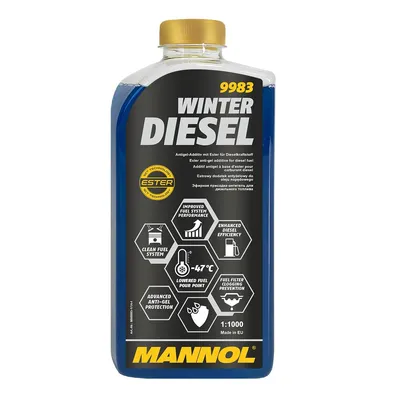 Produktbild von MANNOL Kraftstoffadditiv MN9983-1PET 1l Flasche