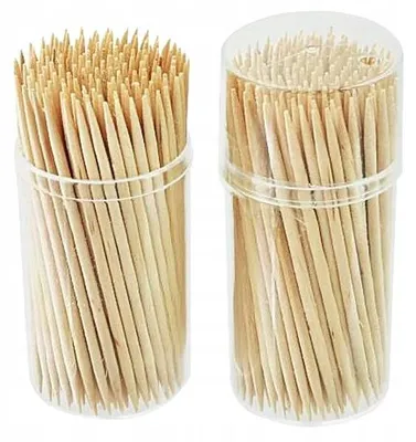 Produktbild von Fackelmann Holz-Zahnstocher für Snacks, 300 Stück
