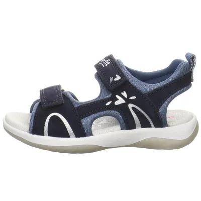 Produktbild von Superfit Kinder Sandalen  Leder-/Textilkombination blau 31