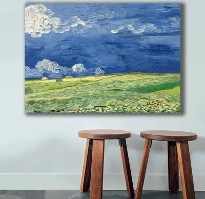 Zdjęcie produktu dla Wallity, 70100VANGOGH011- VNC1187, Kolorowe, obrazy na płótnie, 70 x 100 cm, 100% płótno