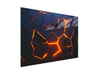 Obrázok produktu pre Krájacia doska Kryt na sporák Multiglass krájacia doska 30x22 cm Magma Black