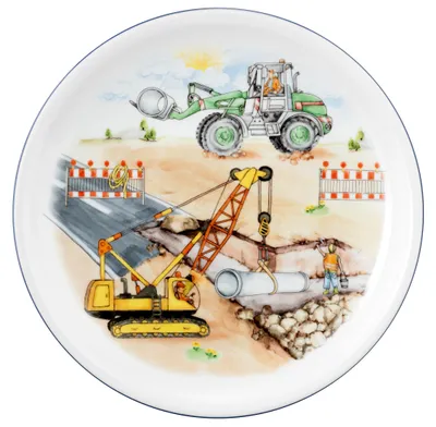 Zdjęcie produktu dla Seltmann Weiden Compact Na budowie talerz obiadowy 25,5 cm