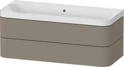 Produktbild von DURAVIT HP4349N92920000 WTU m. Happy D.2 Plus,2 Schk.,o.HL
