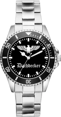Produktbild von Dachdecker Geschenk Uhr Armbanduhr 20048
