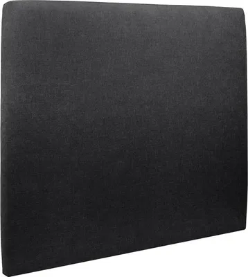 Productafbeelding van Hoofdeinde, bekleed met zwarte stof, 135 cm