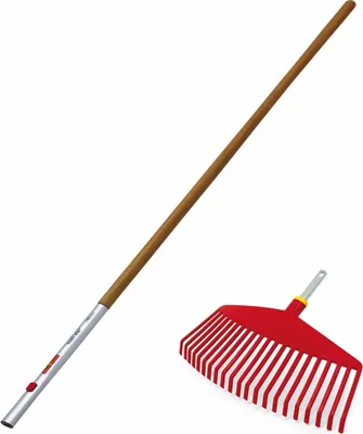 Produktbild von Wolf Garten Fächerbesen UI-M+ZM140 42 cm Arbeitsbreite, inkl. Eschenstiel
