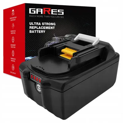 Obrázok produktu pre GARES Akumulátor Batéria pre Makita 194205-3 | 18 V 5.2Ah | Zosilnená séria High-Performance | Vysoký výkon | Gares