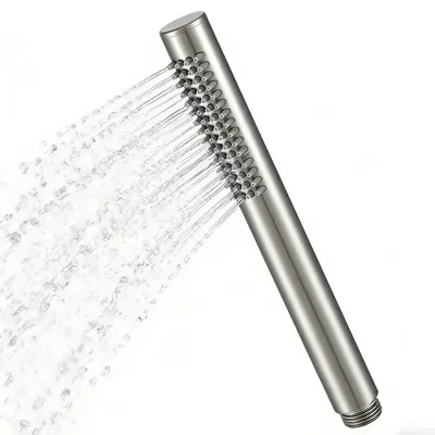 Produktbild von Handbrause Handdusche Brauseköpf - Edelstahl 304 - 48 Silikondüsen - Wassersparend