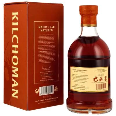 Produktbild von Kilchoman Maury Cask - Full Term Maturation - Limited Edition 2026 - Islay Single Malt Scotch Whisky