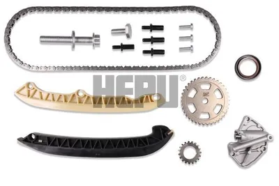 Produktbild von HEPU 21-0324 Steuerkettensatz Steuerkette für VW POLO (9N) Fox Schrägheck (5Z1, 5Z3, 5Z4) für SKODA Fabia II Schrägheck (542) Fabia II Combi (545)