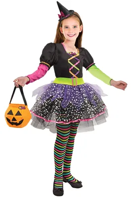Barbie Hexe Kostüm Multicolor Halloween Special Edition, Gr. 8-10