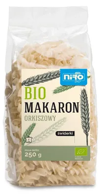 MAKARON (ORKISZOWY) ŚWIDERKI BIO 250 g - NIRO