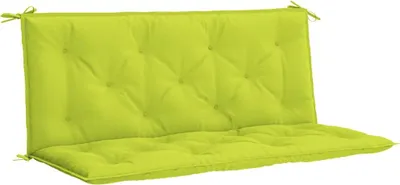 Immagine prodotto di vidaXL Cuscini per panca da giardino 2 pz. Tessuto Oxford verde chiaro 120x50x7 cm