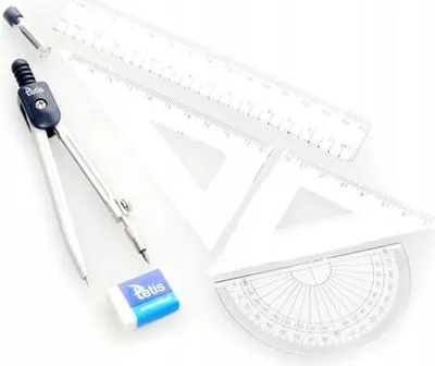 Produktbild von Geometrischer Set Mit Zirkel Gc001-K 6900 A'6