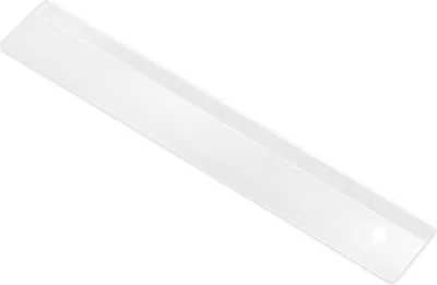 Image de Règle en plastique "16 cm Blanc