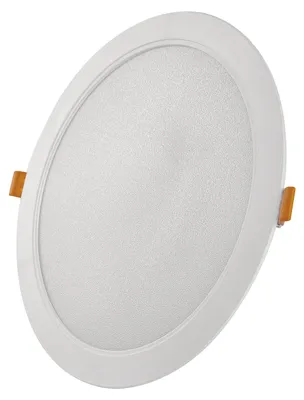 Imagen del producto de EMOS, luminaria empotrada LED, modelo RUBIC, 22 cm, 24 W, luz blanca neutra, código ZD1452
