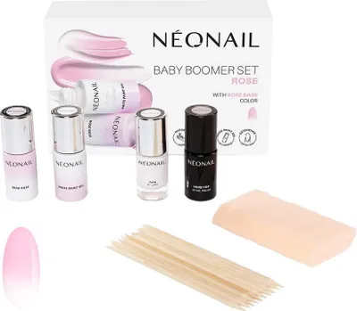 Produktbild von NeoNail Babyboomer Maniküre-Set Rose Edition