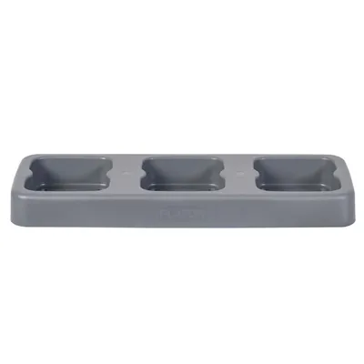 Produktbild von Plafor - Kunststoff-Sortierbehältersockel - 3x75l