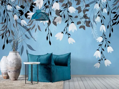 Produktbild von Vlies Fototapete Natur 400x280 cm Tapeten Wandtapete XXL Blumen Botanik Pflanzenmotiv b-A-10195-a-c