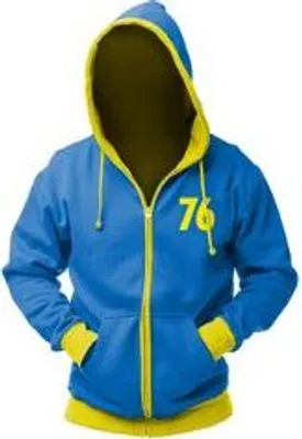 Produktbild von Fallout Kapuzenjacke - Vault 76 Logo (blau) M