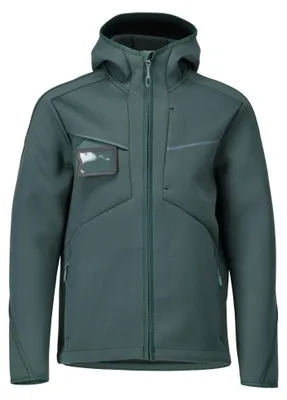 Immagine prodotto di Giacca softshell con cappuccio Verde foresta, taglia 4XL MASCOT 22086-662-34