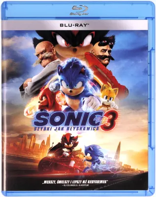 Produktbild von Sonic the Hedgehog 3 (Sonic 3: Szybki jak błyskawica) [BLU-RAY]