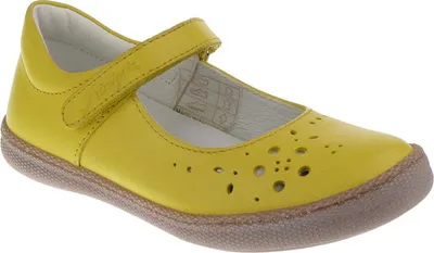 Produktbild von Primigi 5431166 Leder Ballerina Mary Jane Klett Gelb Gr.24-35 EUR 32