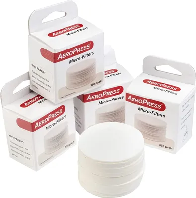 Zdjęcie produktu dla Hario Aerobie 1400 Micro-Filter für AeroPress 81F24 - Baumwolle