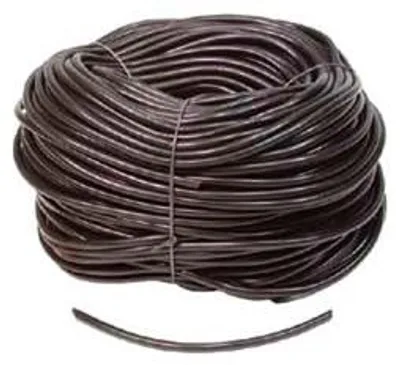 Productafbeelding van Zwart PVC-kapillairbuis - rol van 10 meter