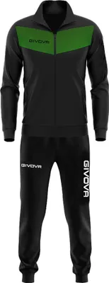 Produktbild von Givova Visa Trainingsanzug Schwarz L Mann Schwarz L