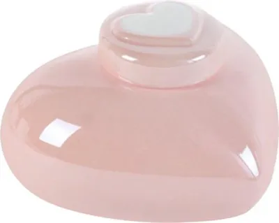 Zdjęcie produktu dla Profesjonalna mini urna na prochy - 380 ml - Wysokiej jakości urna pamiątkowa dla zwierząt i ludzi - Różowa