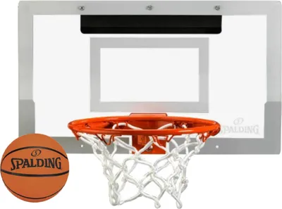Produktbild von Spalding Arena Slam 180 Mini-Basketballkorb - Weiß  | Größe: UNI