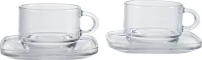 Produktbild von Ritzenhoff & Breker Cappuccino-Set AMERICANO 4-teilig aus Klarglas