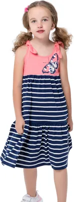 Obrázok produktu pre Dievčenské šaty Butterfly - ružová/navy - 140