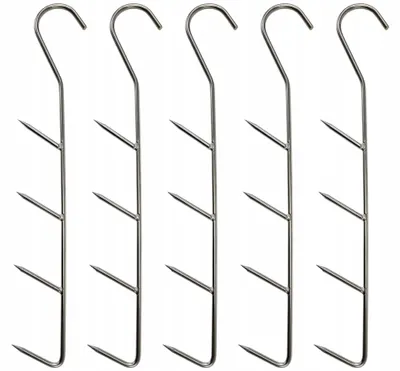 Produktbild von J.A. Stallux H-404 Räuch Haken 28cm Edelstahl für Fleisch Fisch