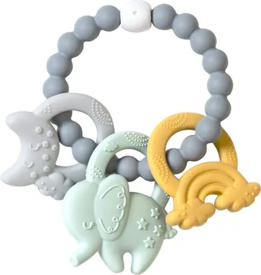 Image de Dentition en silicone Ele-Fun Bleu