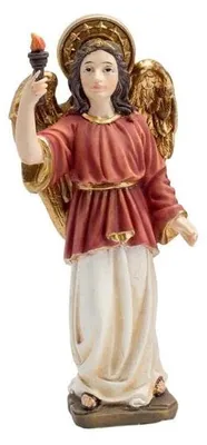 Erzengel Jofiel Figur, 14 cm, Harz, mehrfarbig