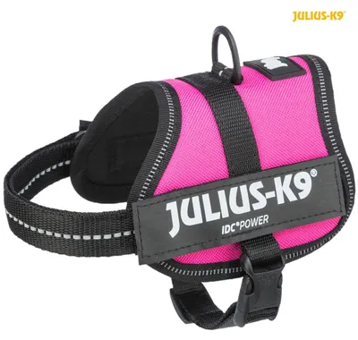 Produktbild von Julius-K9® IDC Powergeschirr®, 2XS / Baby 2: 33–45 cm / 18 mm, fuchsia