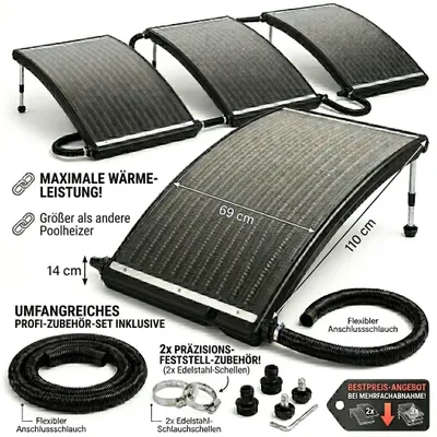 Produktbild von Mauk Solar Pool Heizer 110x69x14cm
