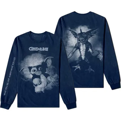 Obrázok produktu pre Warner Bros - Gremlins Grafické uni tričko - modré
