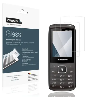 Immagine prodotto di 2x Pellicola Protettiva per Karbonn K444 Shakti Protezione Vetro Flessibile 9H dipos