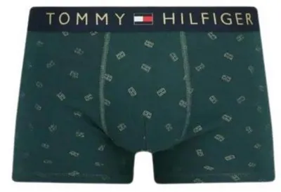 Produktbild von Tommy Hilfiger - Boxershorts-Set für Herren, Übergroß NA977 (S) (Grün/Dunkles Marineblau)