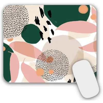 Produktbild von Mauspad Gaming Office mit Designs 24 x 20 x 0,3 cm waschbar rutschfest Elasthan-Stoff Naturkautschuk