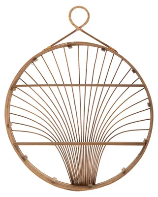 Produktbild von Dalitasa - Regal, 61x11x76h cm Braun Eiche, 2 Böden