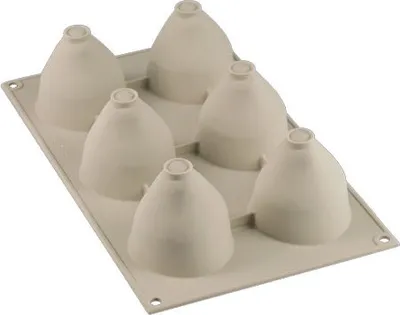 Immagine prodotto di stampo 3D in silicone Fragole E Panna Silikomart