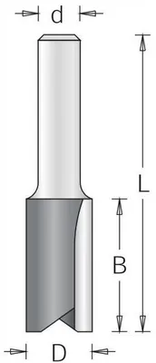 Produktbild von Dimar Schaftfräser D-12 B-32 8mm Arbeitsdurchmesser