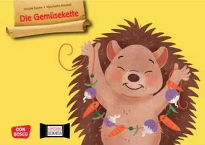 Produktbild von Die Gemüsekette. Kamishibai Bildkartenset